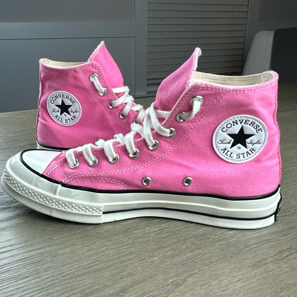 Converse Pink High-Top Sneakers